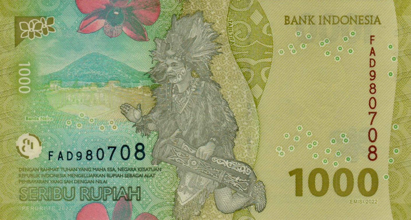 Indonesia 1000 2022 UNC P-W162/a